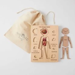 Nordic Kids The Human Body Puzzle -Kids Toy Shop nordic kids nordic kids the human body puzzle 29997739769990