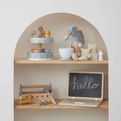 Nordic Kids Wooden Chalkboard Laptop -Kids Toy Shop nordic kids nordic kids wooden chalkboard laptop 31314802114694