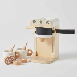 Nordic Kids Wooden Coffee Machine Set