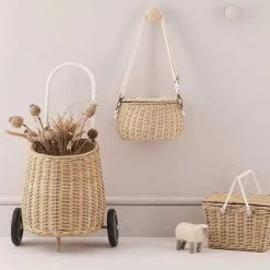 Olli Ella - Luggy Pull Along Basket 18 Olli Ella - Luggy Pull Along Basket -Kids Toy Shop olli ella luggy pull along basket olli ella 11607625236527