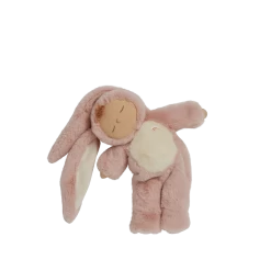 Olli Ella Cozy Dinkums Bunny Flopsy - Rose -Kids Toy Shop olli ella olli ella cozy dinkums bunny flopsy rose 32552308768902