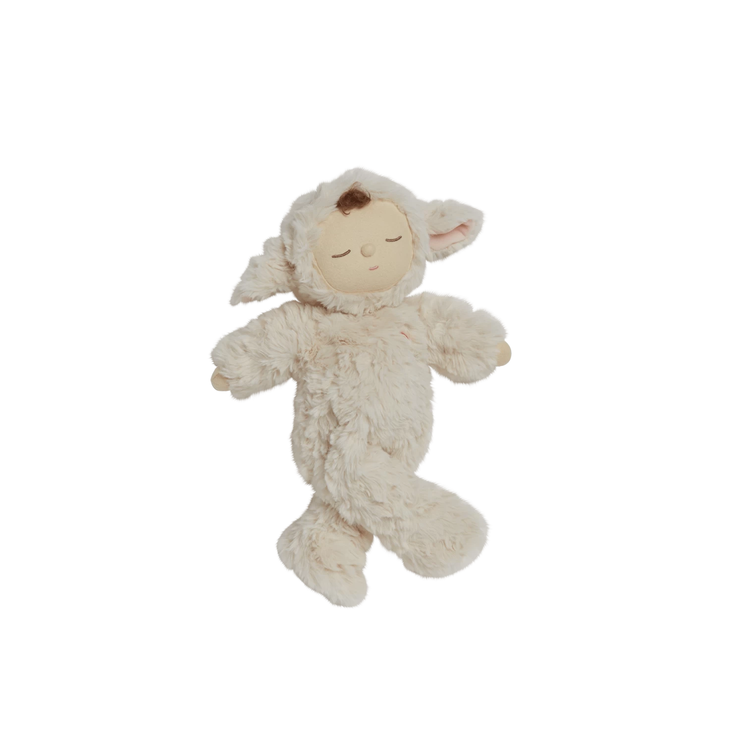 Olli Ella Cozy Dinkums Lamby Pookie - Vanilla 5 Olli Ella Cozy Dinkums Lamby Pookie - Vanilla - Image 3