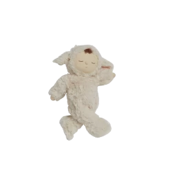Olli Ella Cozy Dinkums Lamby Pookie - Vanilla 16 Olli Ella Cozy Dinkums Lamby Pookie - Vanilla -Kids Toy Shop olli ella olli ella cozy dinkums lamby pookie vanilla 32552350515334