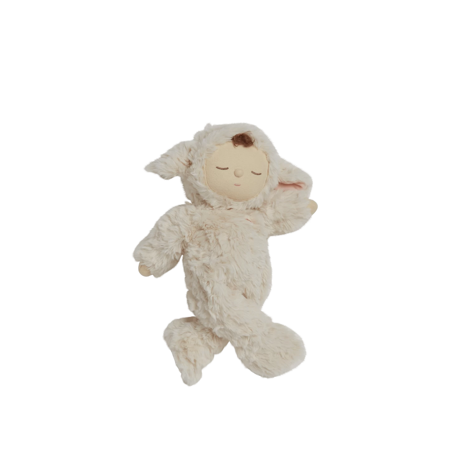Olli Ella Cozy Dinkums Lamby Pookie - Vanilla 8 Olli Ella Cozy Dinkums Lamby Pookie - Vanilla - Image 6