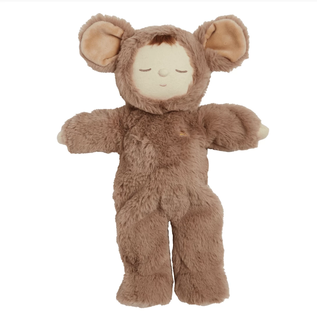 Olli Ella Cozy Dinkums Mousy Pickle 6 Olli Ella Cozy Dinkums Mousy Pickle - Image 4