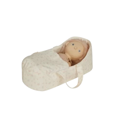 Olli Ella Dinkum Dolls Carry Cot Pansy -Kids Toy Shop olli ella olli ella dinkum dolls carry cot pansy 32552374763654