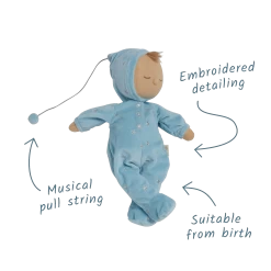 Olli Ella Lullaby Dozy Dinkums Leo - Baby Blue