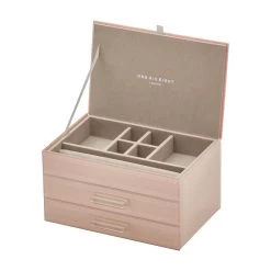 GABRIELLA Blush Medium Jewellery Box -Kids Toy Shop one six eight gabriella blush medium jewellery box 28996249616518