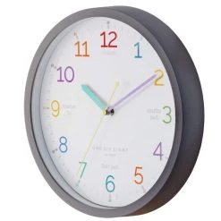 One Six Eight London LEARN THE TIME Silent Wall Clock 30cm -Kids Toy Shop one six eight one six eight london learn the time silent wall clock 30cm 11605136801839
