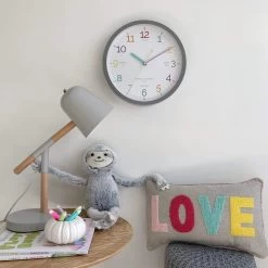 One Six Eight London LEARN THE TIME Silent Wall Clock 30cm -Kids Toy Shop one six eight one six eight london learn the time silent wall clock 30cm 14055368065071
