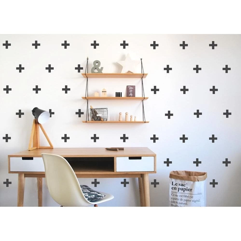 Pom Pom Crosses Wall Decal Stickers 7 Pom Pom Crosses Wall Decal Stickers - Image 5