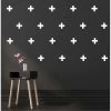 Pom Pom Crosses Wall Decal Stickers -Kids Toy Shop pom pom crosses wall decal stickers 3008365297711