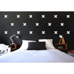 Pom Pom Crosses Wall Decal Stickers 17 Pom Pom Crosses Wall Decal Stickers -Kids Toy Shop pom pom crosses wall decal stickers 3008365363247
