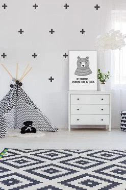 Pom Pom Crosses Wall Decal Stickers 24 Pom Pom Crosses Wall Decal Stickers -Kids Toy Shop pom pom pom pom crosses wall decal stickers 29080748392582