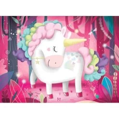 Sassi Book And Giant Puzzle The Magic Unicorn - 30pcs -Kids Toy Shop sassi junior sassi book and giant puzzle the magic unicorn 30pcs 31648988168326