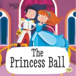 Sassi Princess Ball Book And Giant Puzzle Set - 30 Pcs -Kids Toy Shop sassi junior sassi princess ball book and giant puzzle set 30 pcs 30789783027846