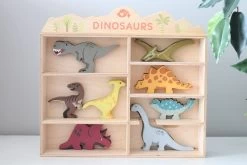 Tender Leaf Toys 1 Piece Dinosaur Display Shelf Set -Kids Toy Shop tender leaf toys tender leaf toys 1 piece dinosaur display shelf set 29319868776582