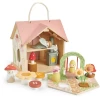 Tender Leaf Toys Merrywood Rosewood Cottage 1 Tender Leaf Toys Merrywood Rosewood Cottage -Kids Toy Shop tender leaf toys tender leaf toys merrywood rosewood cottage 29440855965830