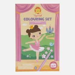 Tiger Tribe Colouring Set - Ballet -Kids Toy Shop tiger tribe tiger tribe colouring set ballet 17244829974662
