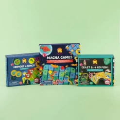 Tiger Tribe Crazy 8s + Go Fish! - Card Game Set -Kids Toy Shop tiger tribe tiger tribe crazy 8s go fish card game set 31951582724230