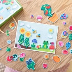 Tiger Tribe Felt Stories - Once Upon A Garden -Kids Toy Shop tiger tribe tiger tribe felt stories once upon a garden 30294480060550