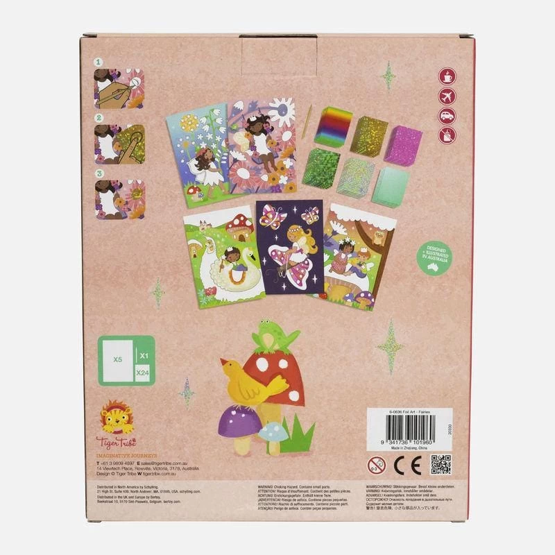 Tiger Tribe Foil Art - Fairy 8 Tiger Tribe Foil Art - Fairy - Image 6