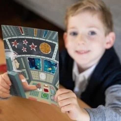 Tiger Tribe Foil Art - Space Adventures -Kids Toy Shop tiger tribe tiger tribe foil art space adventures 30221229392006