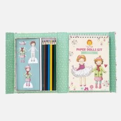 Tiger Tribe Paper Dolls Kit - Vintage -Kids Toy Shop tiger tribe tiger tribe paper dolls kit vintage 29283843833990