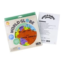 World Globe Blow Up 50cm By Tiger Tribe -Kids Toy Shop tiger tribe world globe blow up 50cm by tiger tribe 30483252740230