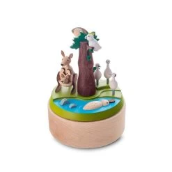 Wooderful Life Double Go Around Music Box - Safari Park -Kids Toy Shop wooderful life wonderful life double go around music box safari park 3008282460207