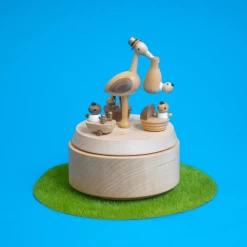 Wooderful Life Baby Stork Delivery Music Box 7 Wooderful Life Baby Stork Delivery Music Box -Kids Toy Shop wooderful life wooderful life baby stork delivery music box 31832687018118