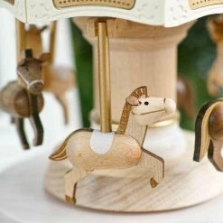 Wooderful Life Double Up & Down Music Box - Horses Carousel -Kids Toy Shop wooderful life wooderful life double up down music box horses carousel 3497137995823