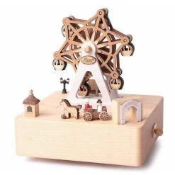 Wooderful Life Ferris Wheel Amusement Park Music Box -Kids Toy Shop wooderful life wooderful life ferris wheel amusement park music box 11615456952367